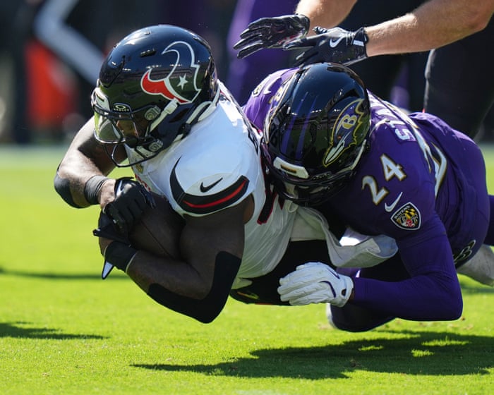 Eagles v Broncos, Texans v Ravens, Jets v Cowboys, and more: NFL week five – live