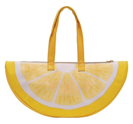 BanDo Super Chill lemon cooler bag