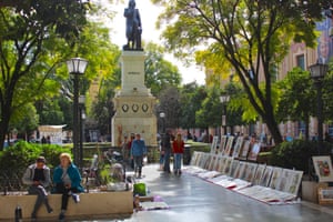 Plaza del Museo Art Market, Seville, Spain