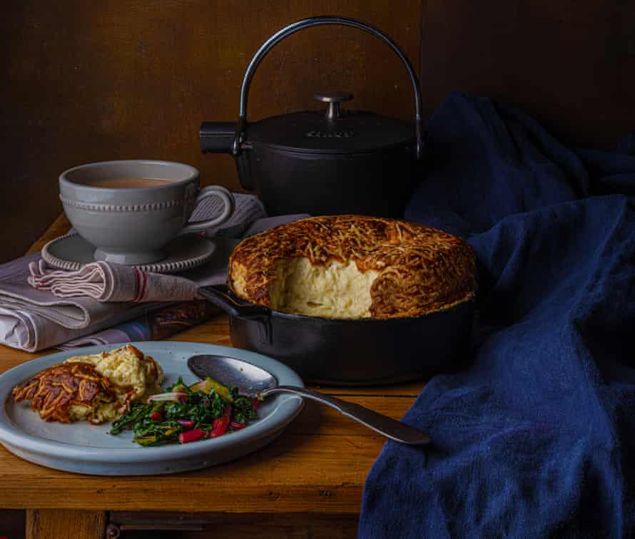 Anaïs Nin’s cheese souffle, by Claire Ptak. Food styling: Henrietta Clancy