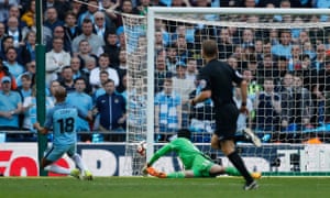 Delph’s shots hits the side netting.