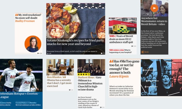 The Guardian’s new website