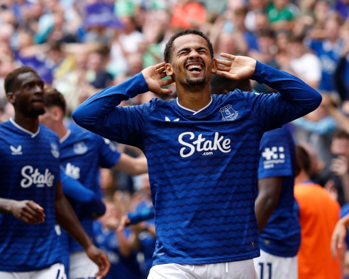 Everton v Brighton: first Premier League match at Hill Dickinson Stadium – live