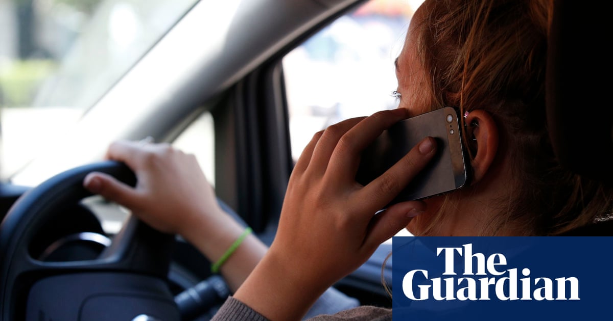 UK motorist caught driving while distracted nine times in four years