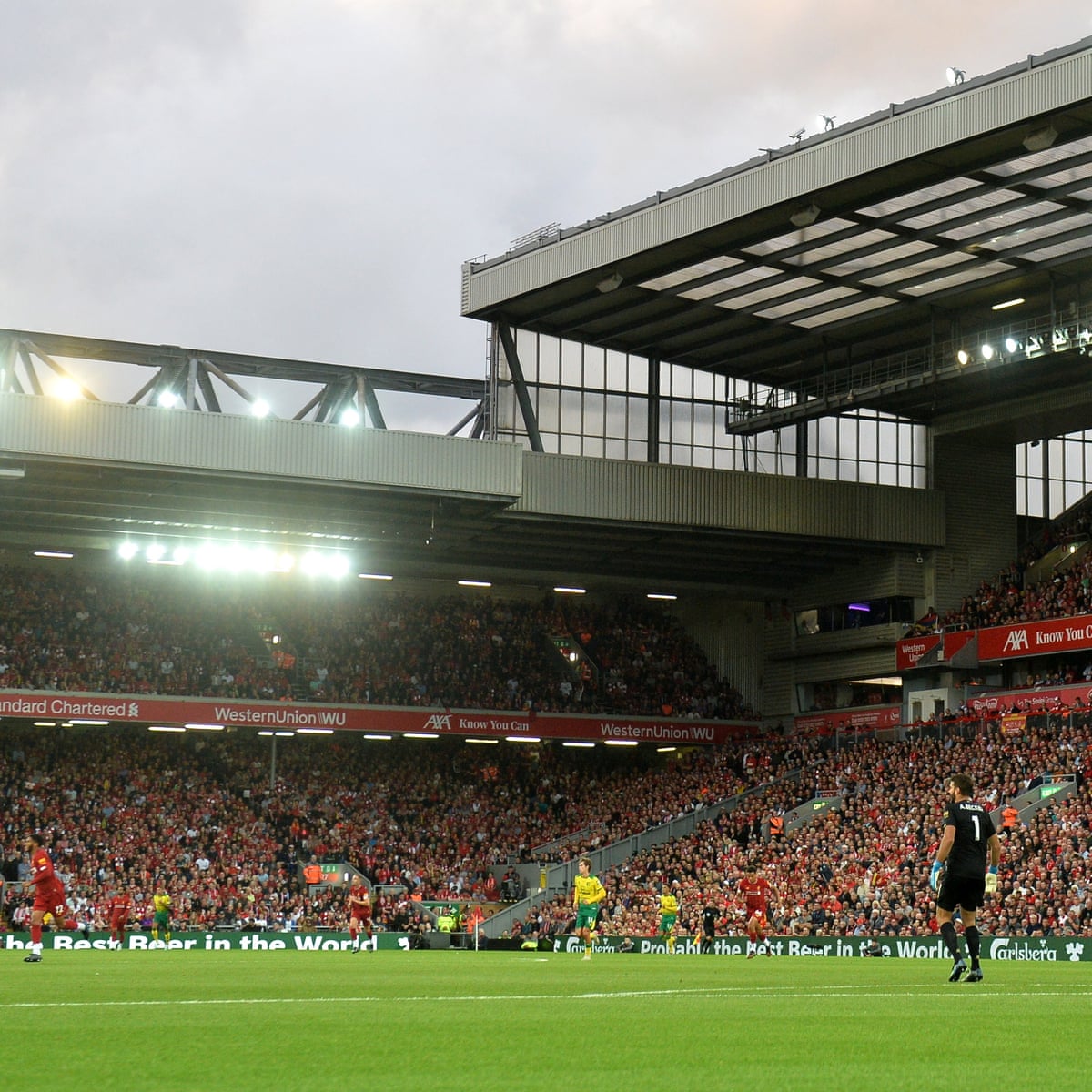 Liverpool Reveal Plan To Increase Anfield S Capacity To Beyond 60 000 Liverpool The Guardian Liverpool Reveal Plan To Increase Anfield S Capacity To Beyond 60 000 Liverpool The Guardian