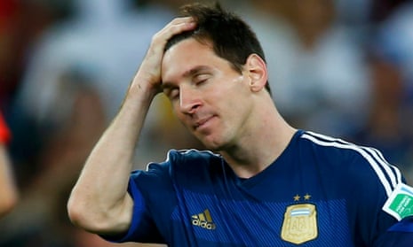Messi after the 2014 final.