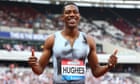 Zharnel Hughes targets UK record: 'I believe I can run 9.8, possibly a 9.7'