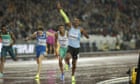 Isaac Makwala into 200m final while Mo Farah overcomes stiff legs in 5,000m