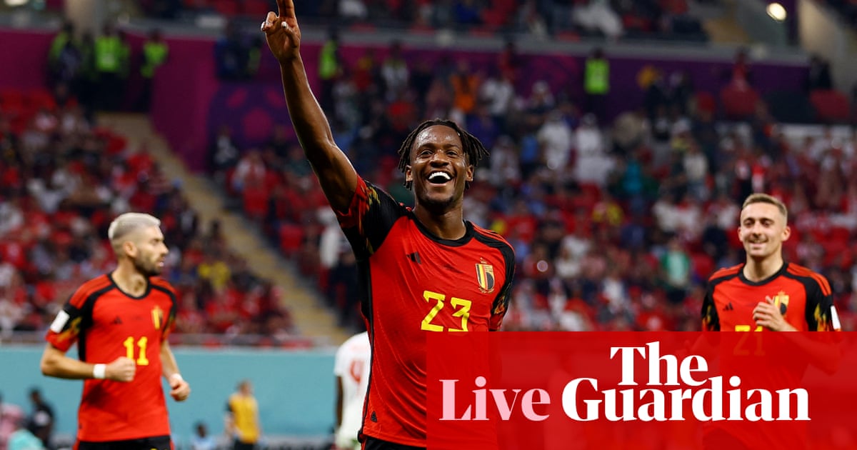 Belgium v Canada: World Cup 2022 – live