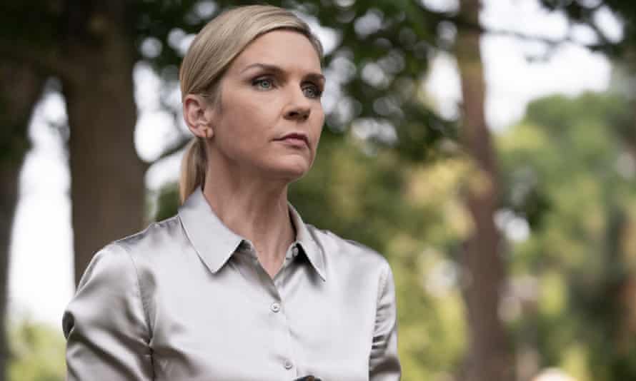 Rhea Seehorn as Kim Wexler.