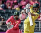 South Africa v Australia: second mens one-day cricket international - live