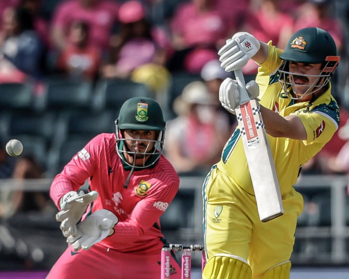 South Africa v Australia: second men’s one-day cricket international – live