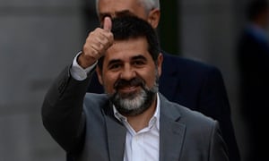 Sànchez is facing sedition and rebellion charges over the part he played in demonstrations before the unofficial independence referendum.