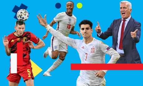 Euro 2020 power rankings: Belgium and England on the up for last eight