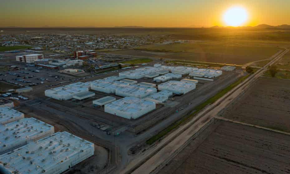Ice immigration detention centers in Arizona. ‘The scale is shocking; how it is changing the United States,’ says the artist David Taylor.