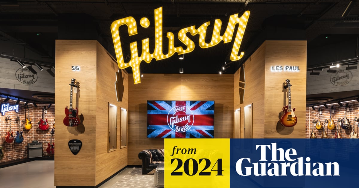 Guitar maker Gibson opens store off London's Oxford Street | Retail industry | The Guardian Guitar maker Gibson opens store off London's Oxford Street | Retail industry | The Guardian