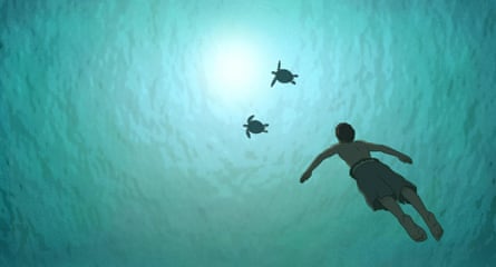 A still from The Red Turtle.