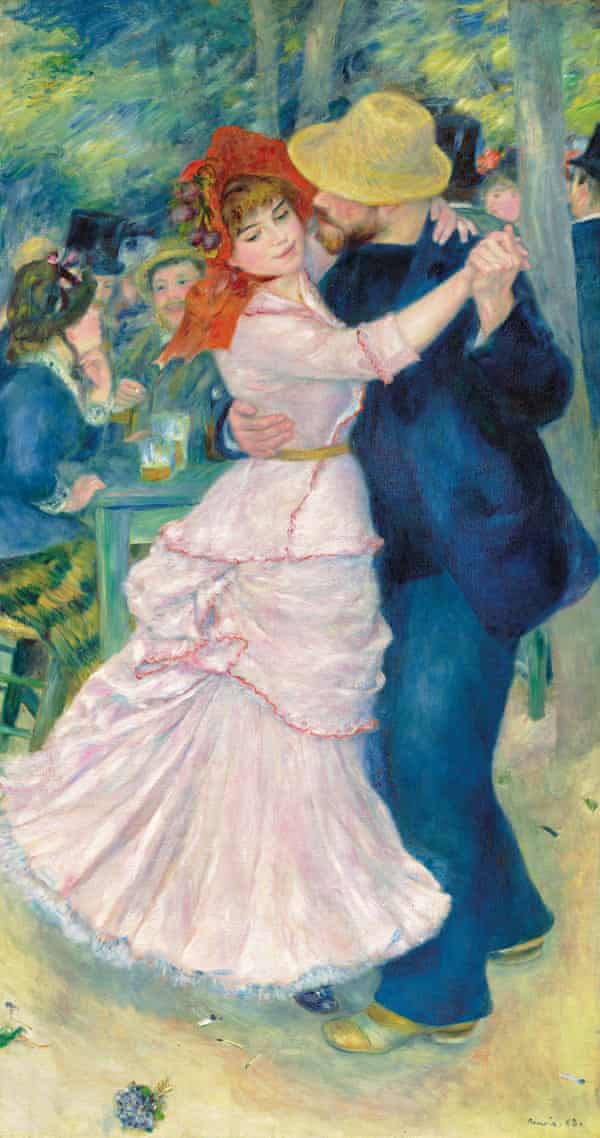 Dance at Bougival (1883) by Pierre Auguste Renoir.