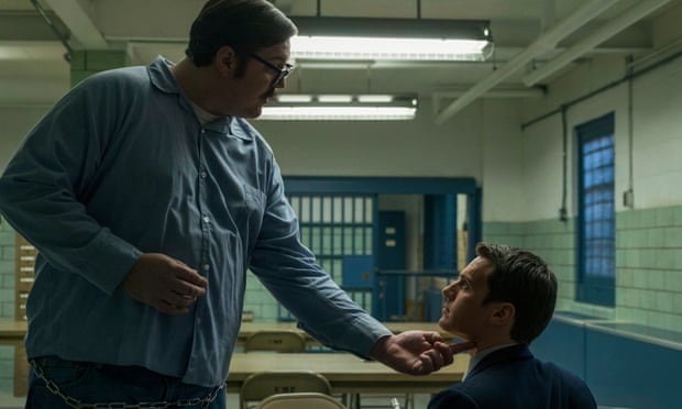Cameron Britton, left, and Jonathan Groff in Mindhunter: ‘the best thing Netflix has done all year’
