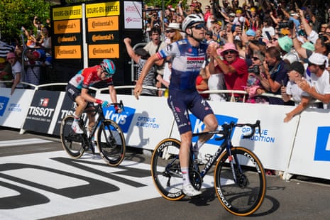 Tour de France 2023: Kasper Asgreen wins stage 18 as breakaway stays ...