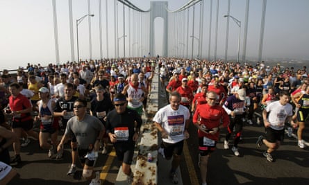 More than 50,000 people start the New York City Marathon every year