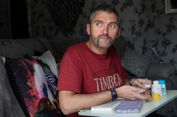 Murray Goulder is campaigning for people with epilepsy to receive the Personal Independence Payment. Murray takes a large amount of medication daily, and tries to manage his health problems.