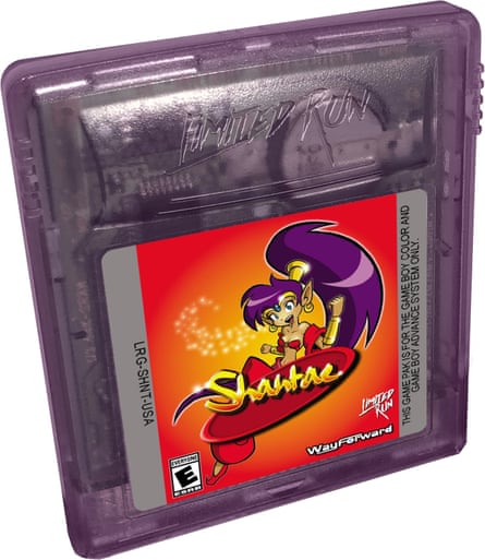 Original copies of Shantae for the Game Boy Color now cost around $600, but this version rereleased by Limited Run Games costs less.
