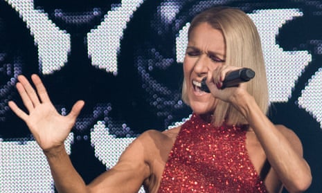 Celine Dion performing in 2019.