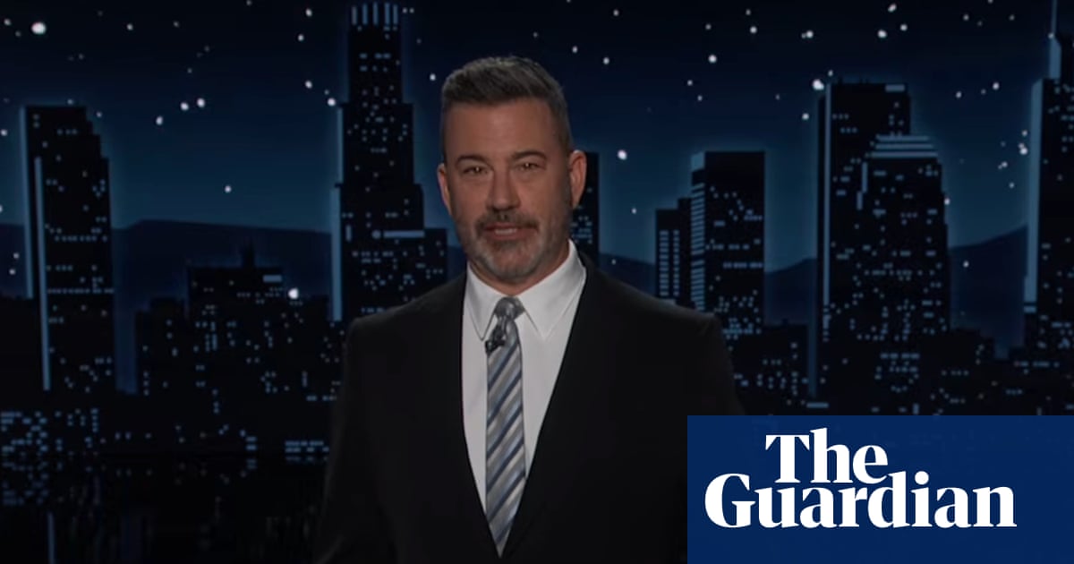 Jimmy Kimmel on Trump’s Iran threats: ‘The most dangerous episode of the Celebrity Apprentice yet’