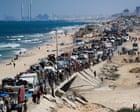 Israel says it has opened ‘temporary’ route for residents to flee Gaza City after launching ground offensive – Middle East crisis live