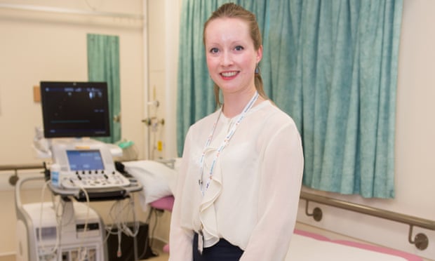 Lindsay van Dijk, a humanist who leads a team including three Christian chaplains at Buckinghamshire NHS Trust, pictured at Stoke Mandeville hospital.