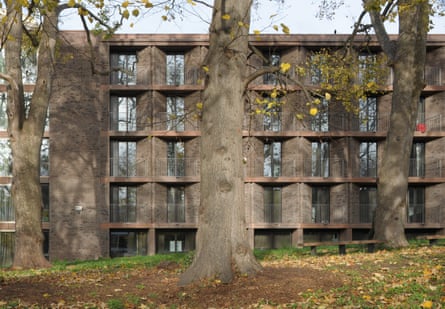 Classical-modernist synthesis … Chadwick Hall, designed by Henley Halebrown.