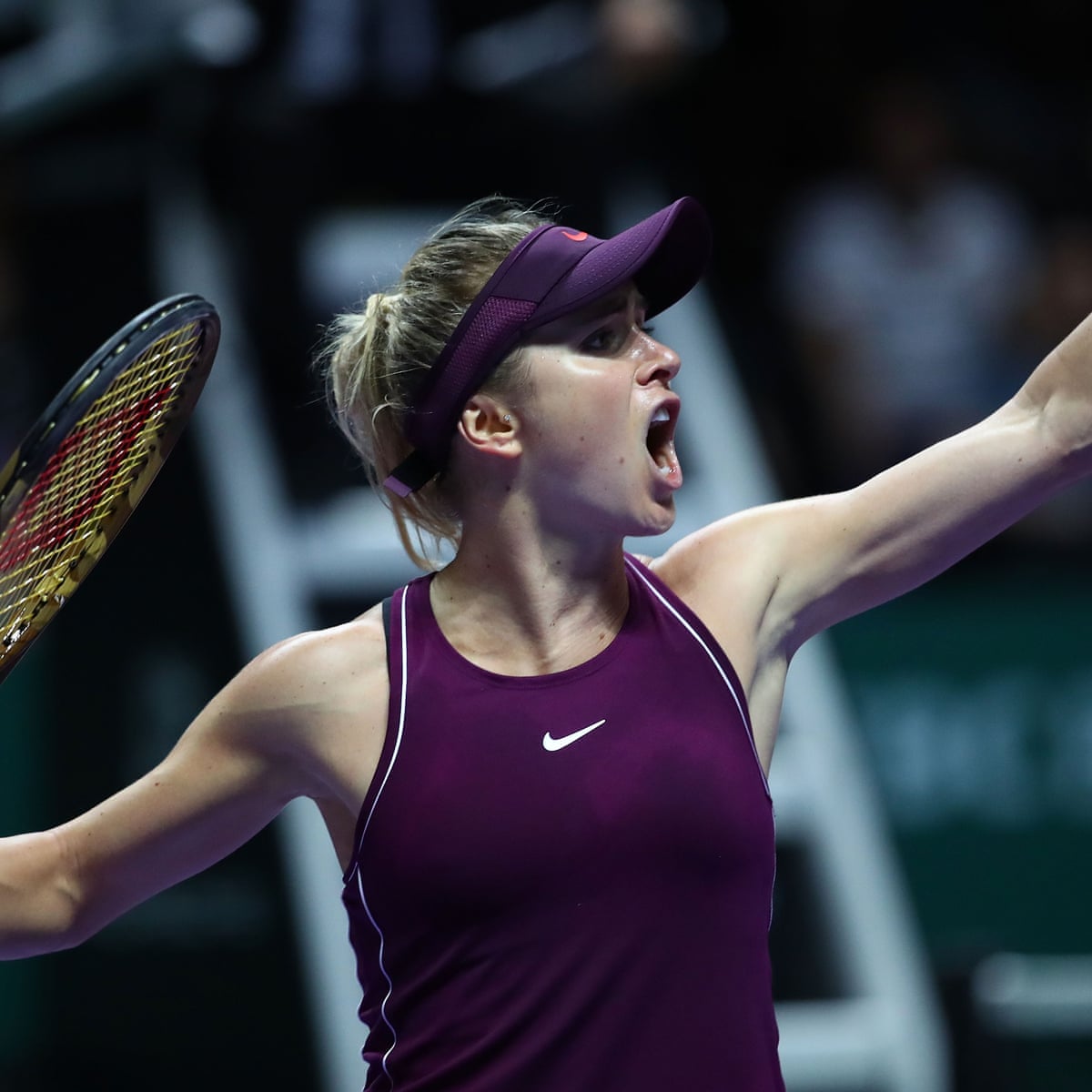 Elina Svitolina Beats Sloane Stephens To Claim Wta Finals