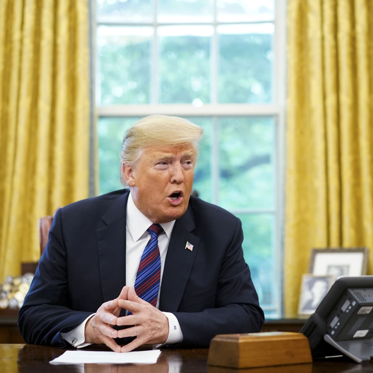 Mueller Report Trump Dismisses Russian Hoax In Call With Putin Us News The Guardian