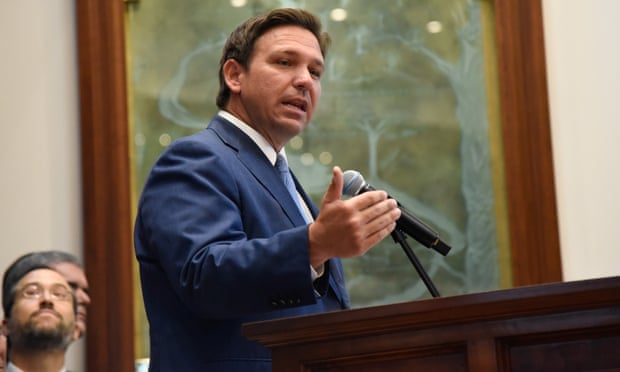 ‘If you’re coming after the rights of parents in Florida, I’m standing in your way,’ DeSantis said.