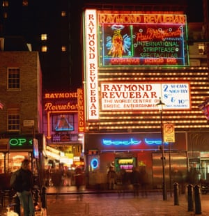 The Raymond Revuebar, now closed, in Walker’s Court, Soho.