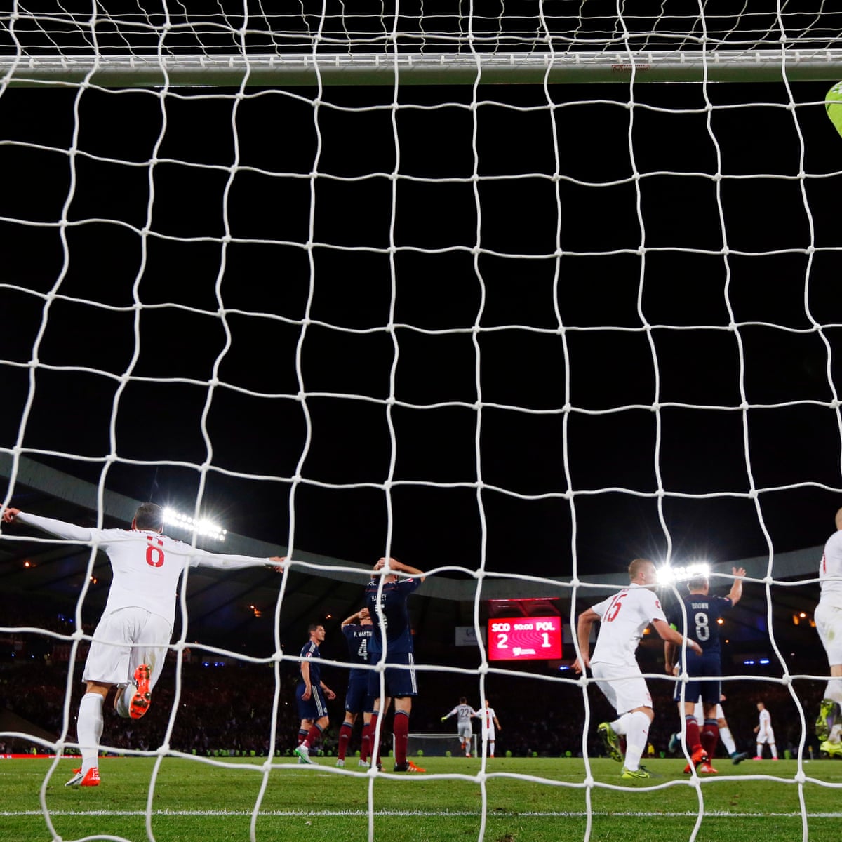 Scotland Euro 16 Dream Over After Poland S Sting In The Tail Euro 16 Qualifiers The Guardian Scotland Euro 16 Dream Over After Poland S Sting In The Tail Euro 16 Qualifiers The Guardian
