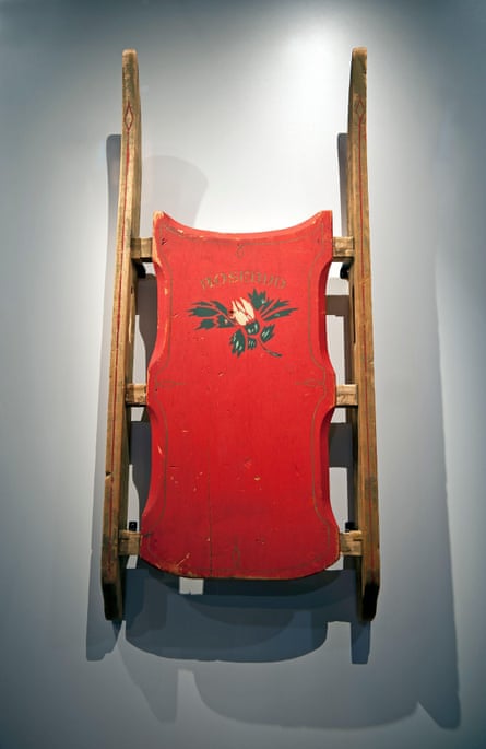 Born slippy … the Rosebud sled from Citizen Kane.