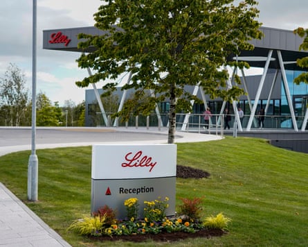 An Eli Lilly maunfacturing plant in Kinsale, Ireland.