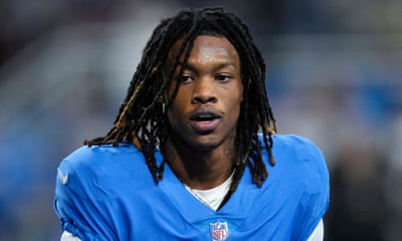 Four members of the Detroit Lions, including receiver Jameson Williams, were suspended by the NFL for violating the league’s gambling policy.