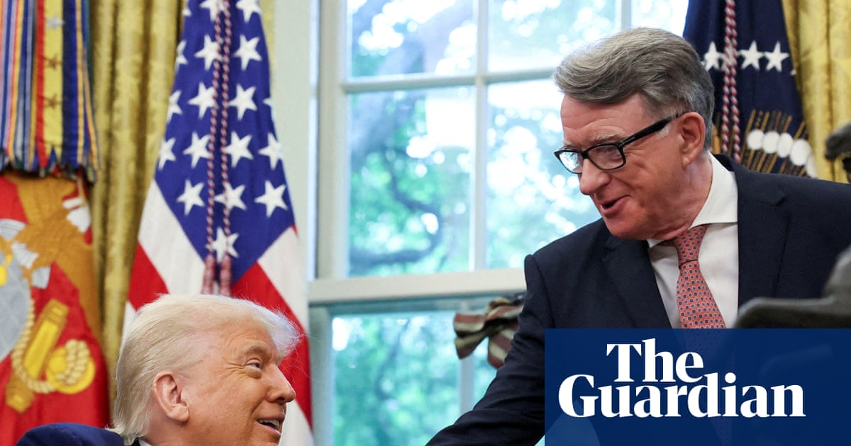 Peter Mandelson lauds Trump as ‘risk-taker’ in call for US-UK tech alliance