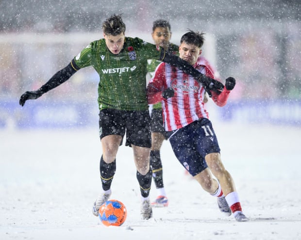 Atlético Ottawa’s ‘icicle kick’ secures blizzard-hit CPL final Atlético Ottawa’s ‘icicle kick’ secures blizzard-hit CPL final
