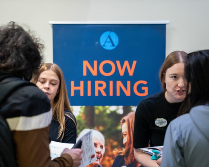 US unexpectedly lost 23,000 jobs in July as slump in growth continues — image supplied by The Guardian Business's feed