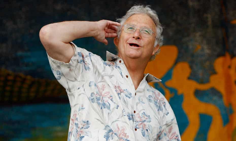 Political scientist... Randy Newman performing in 2008.