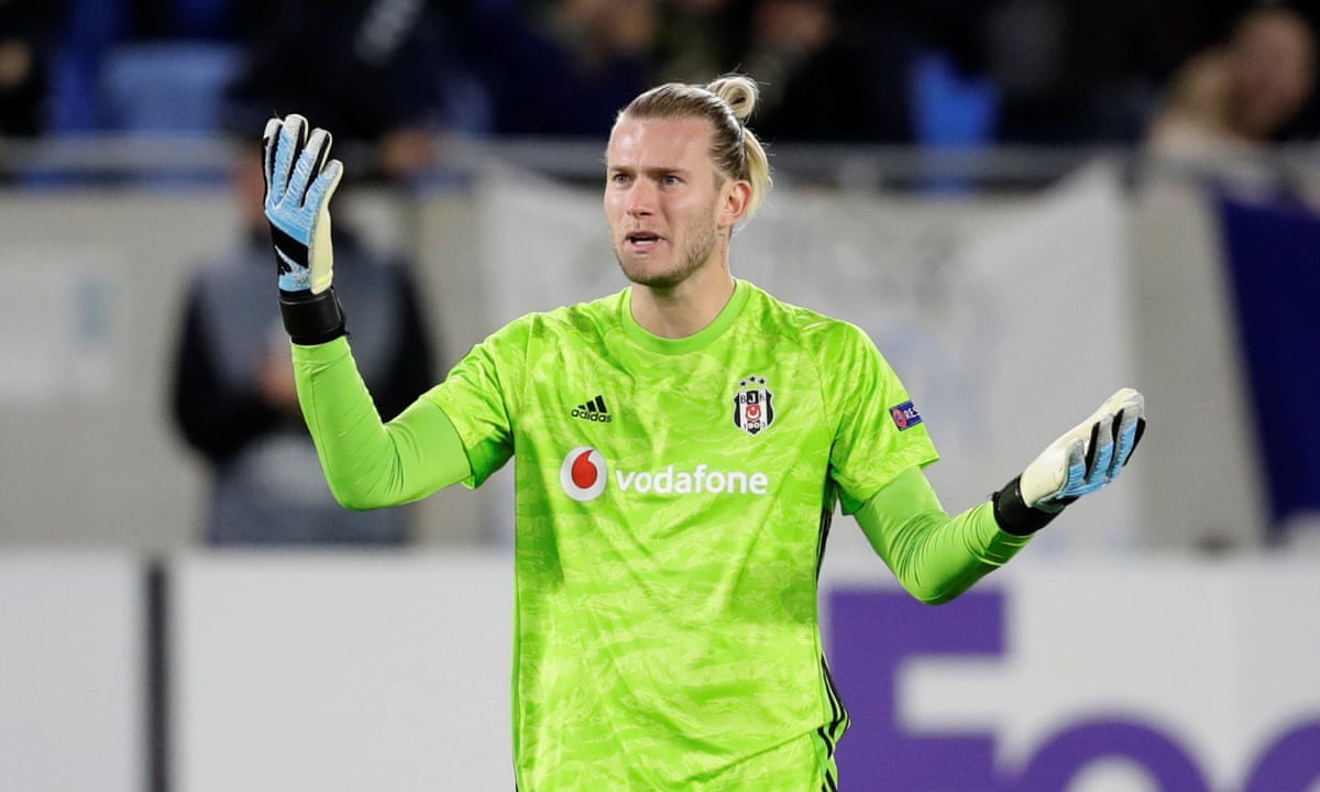 Europa League Karius Drops Clanger In Besiktas Defeat Dudelange Shock Apoel Europa League The Guardian