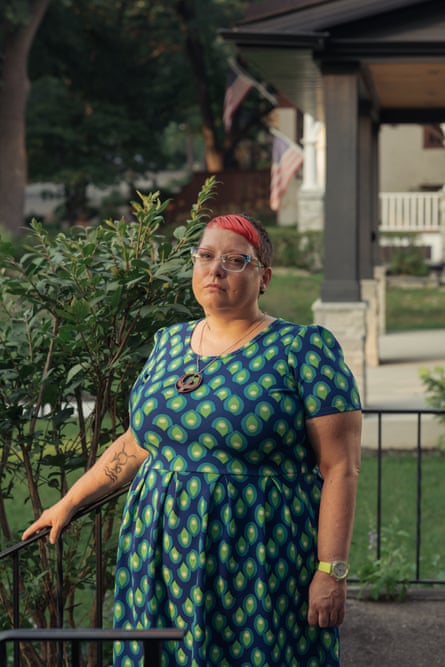 Woman poses for portrait