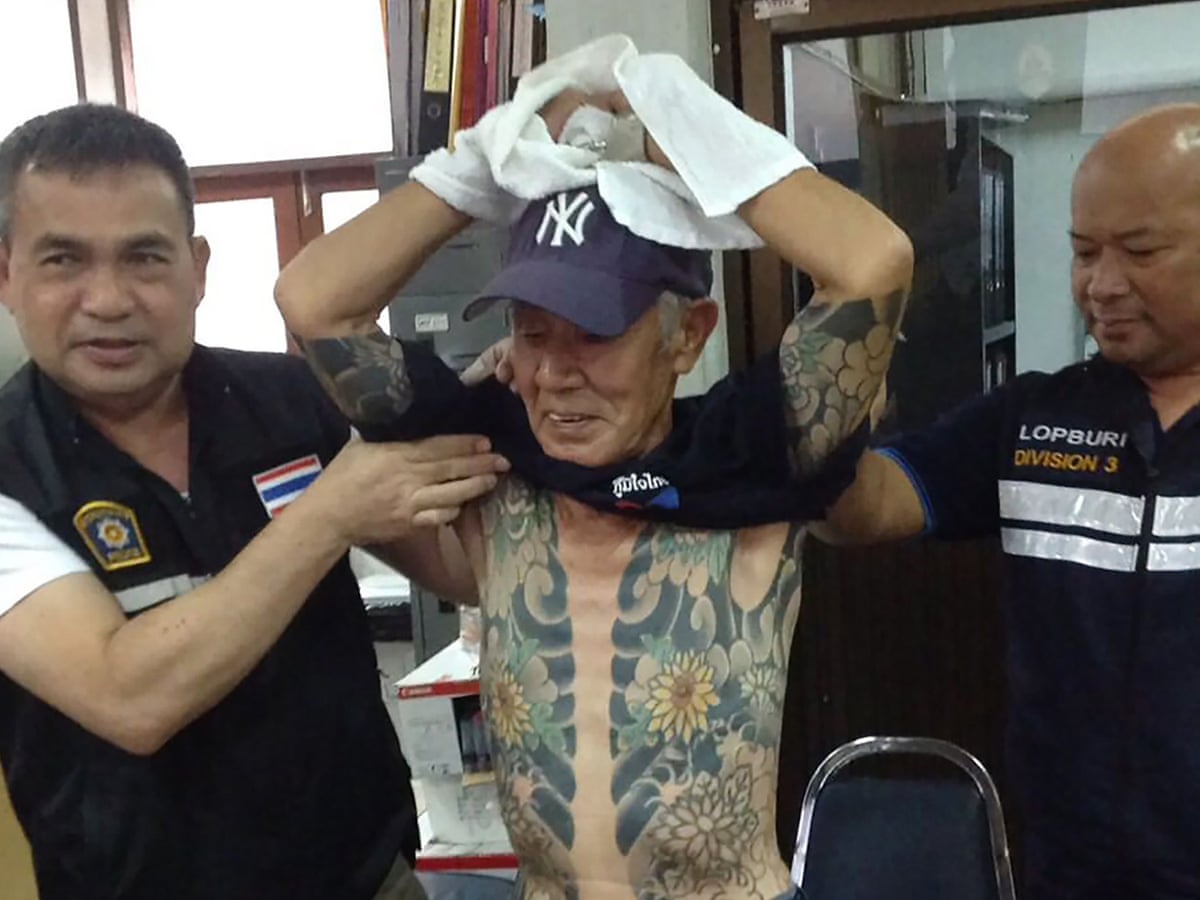 Yakuza Boss Arrested In Thailand After Photos Of His Tattoos Go Viral Thailand The Guardian