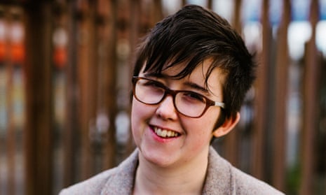 Lyra McKee, the journalist who was shot dead while observing a clash between the New IRA and police in Derry a year ago.