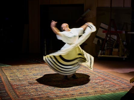 Dancer Roseline Wilkens (Euridice) in rehearsal