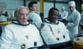 Sutherland with Sean Blakemore in Ad Astra